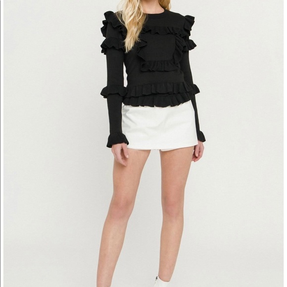 New Endless Rose ruffle sweater - Picture 8 of 12
